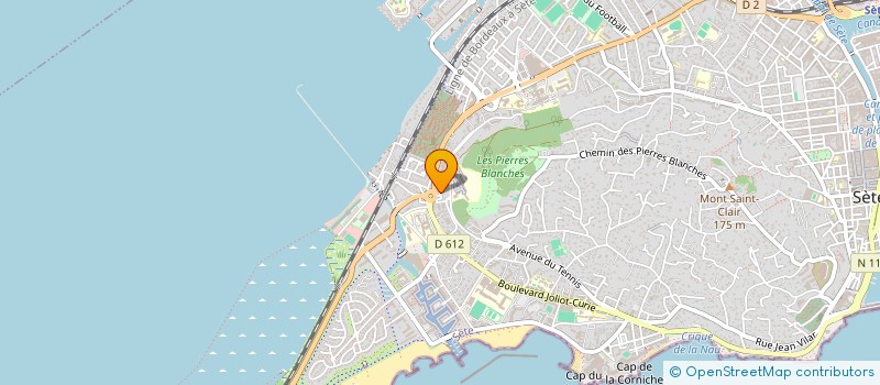 localisation de l'entreprise MCD  SETE