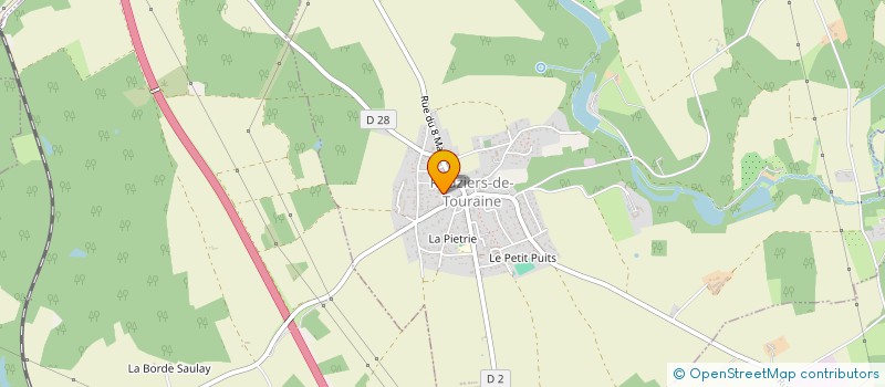localisation de l'entreprise MCD à ROUZIERS-DE-TOURAINE