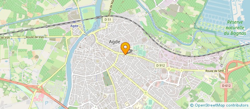 localisation de l'entreprise MCD à AGDE