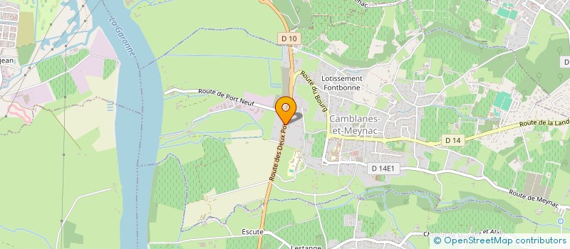 localisation de l'entreprise MCD  CAMBLANES-ET-MEYNAC