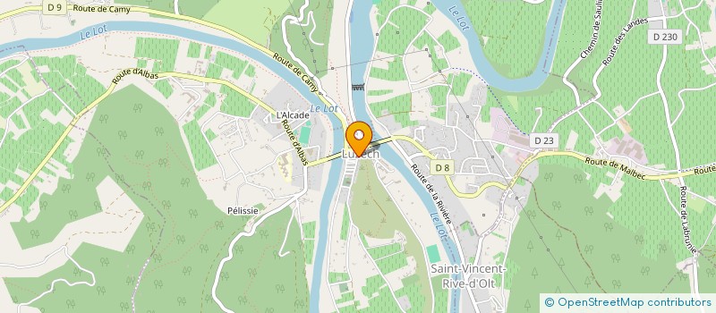 localisation de l'entreprise MCD  LUZECH