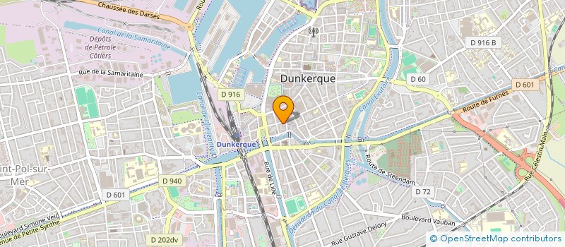 localisation de l'entreprise MCD COIFFE à DUNKERQUE