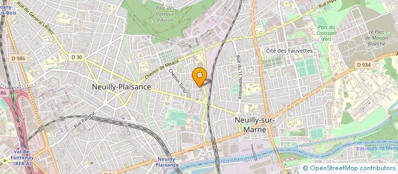 localisation de l'entreprise MCD CONSEILS à NEUILLY-PLAISANCE