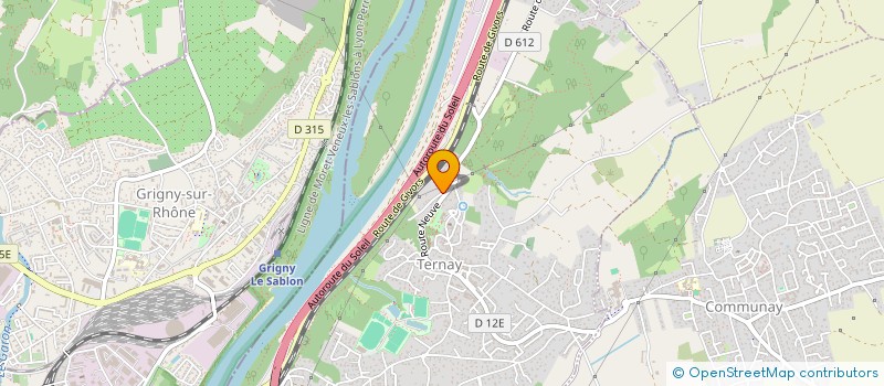 localisation de l'entreprise MCD FACADES  TERNAY