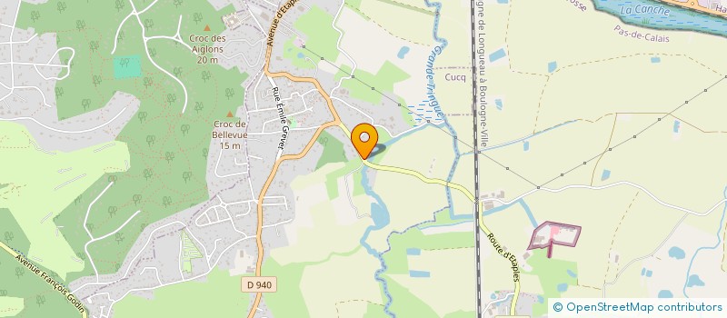 localisation de l'entreprise MCD FAMILY  CUCQ