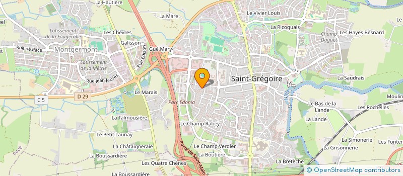 localisation de l'entreprise MCD II  SAINT-GILLES