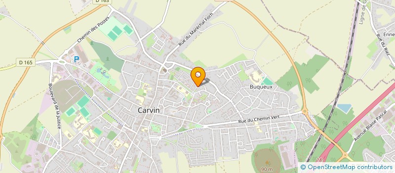 localisation de l'entreprise MCD IMMO  CARVIN