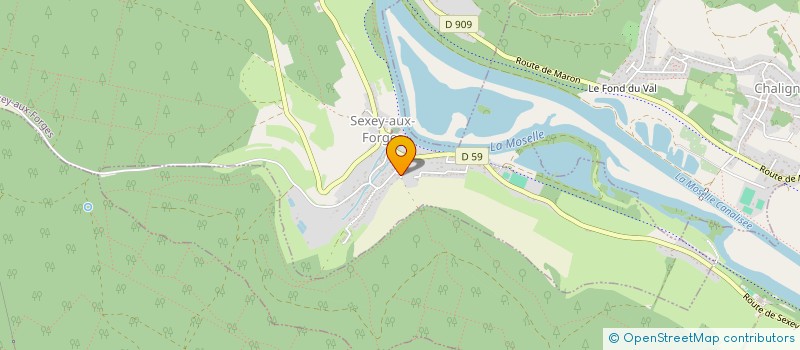 localisation de l'entreprise MCD IMMOBILIER  SEXEY-AUX-FORGES