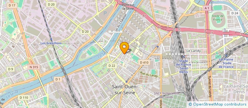 localisation de l'entreprise MCD INFORMATIQUE à SAINT-OUEN-SUR-SEINE