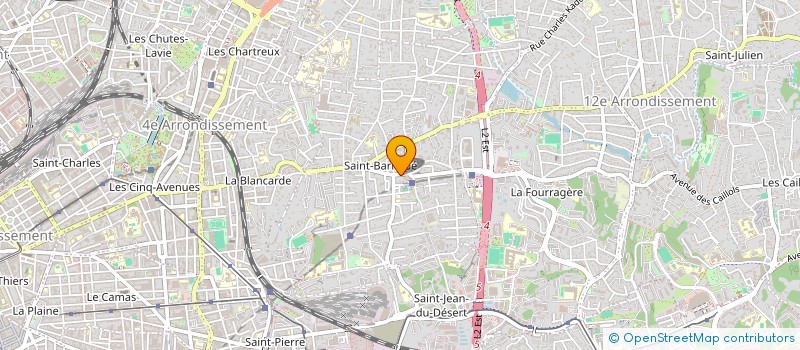 localisation de l'entreprise MCD INVEST  MARSEILLE