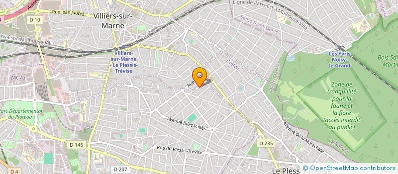 localisation de l'entreprise MCD MANAGEMENT à CHAMPIGNY-SUR-MARNE