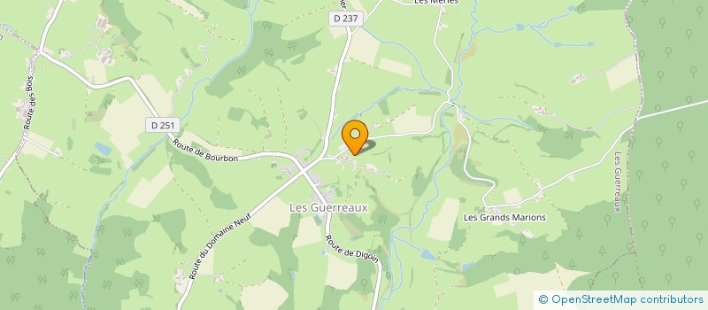 localisation de l'entreprise MCD RELEVAGE REMORQUAGE  RIGNY-SUR-ARROUX