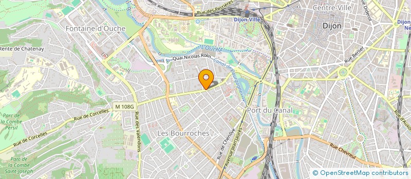 localisation de l'entreprise MCDA à DIJON