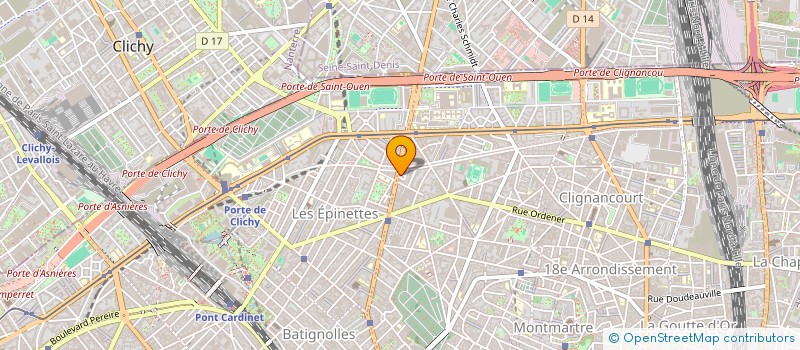 localisation de l'entreprise MCDA à PARIS
