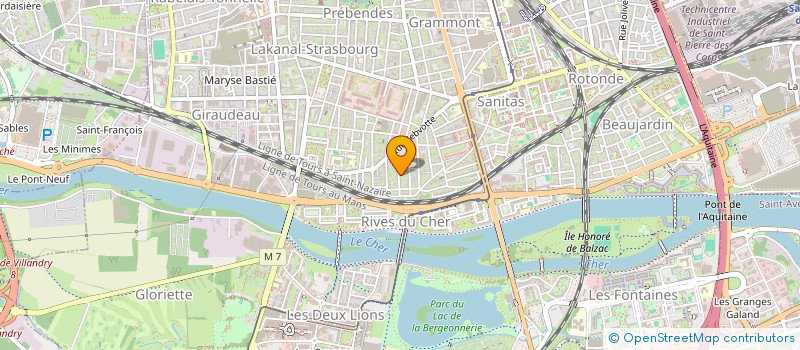 localisation de l'entreprise MCDENTS  TOURS