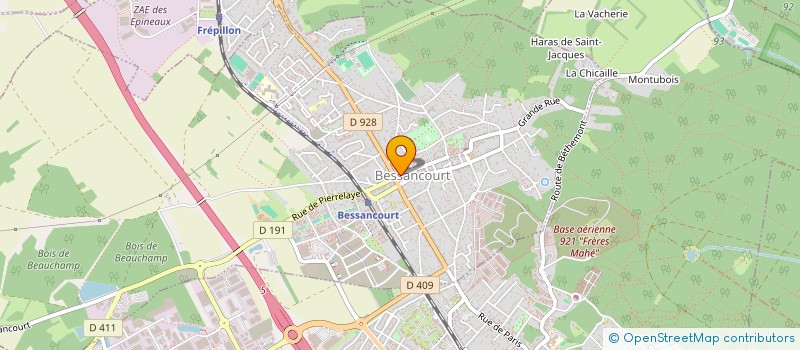 localisation de l'entreprise MCDM à BESSANCOURT