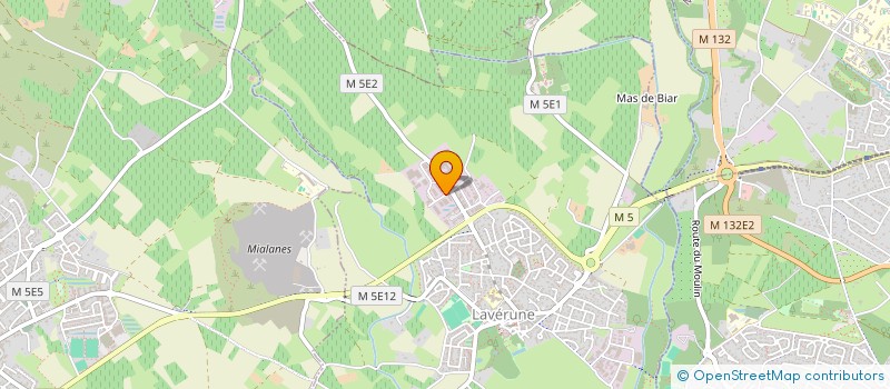 localisation de l'entreprise MCDOWALL ART  LAVERUNE