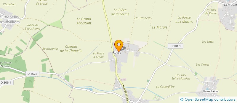 localisation de l'entreprise MCDP  BOUTIGNY-PROUAIS