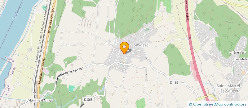 localisation de l'entreprise MCE 2 : MONTBOUCHER CONSEIL EXPERTISE 2  SAVASSE