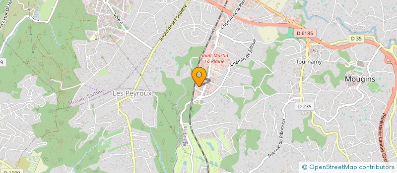 localisation de l'entreprise MCE à MOUGINS
