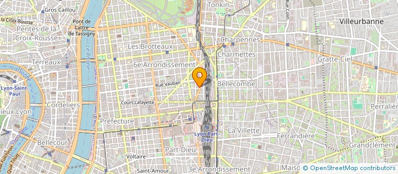 localisation de l'entreprise MCE  LYON