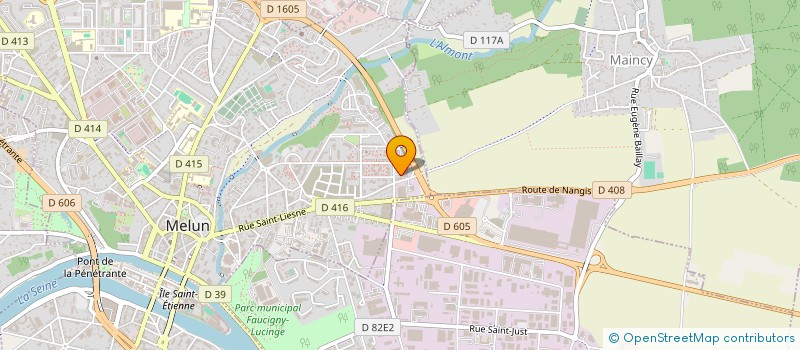 localisation de l'entreprise MCE à MELUN