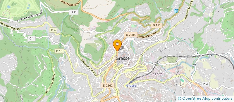 localisation de l'entreprise MCE  GRASSE