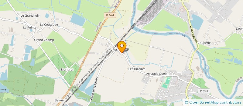 localisation de l'entreprise MCE à ABZAC