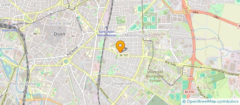 localisation de l'entreprise MCE à DIJON