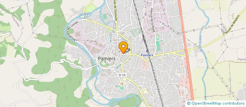 localisation de l'entreprise MCE à PAMIERS