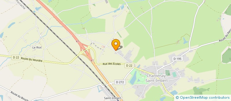 localisation de l'entreprise MCE à CHANTENAY-SAINT-IMBERT