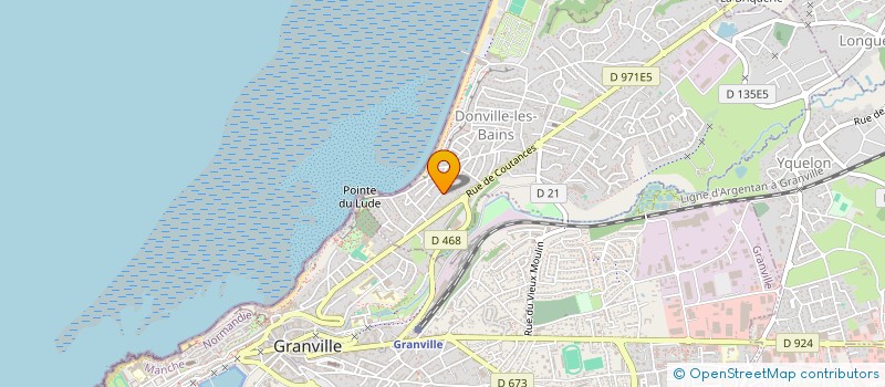 localisation de l'entreprise MCE  DONVILLE-LES-BAINS