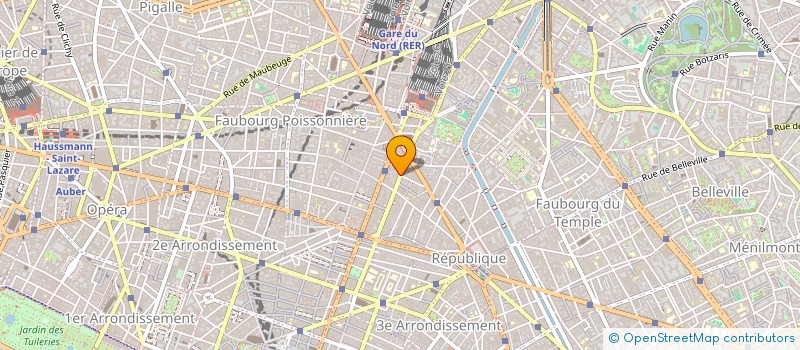 localisation de l'entreprise MCE BAT  PARIS