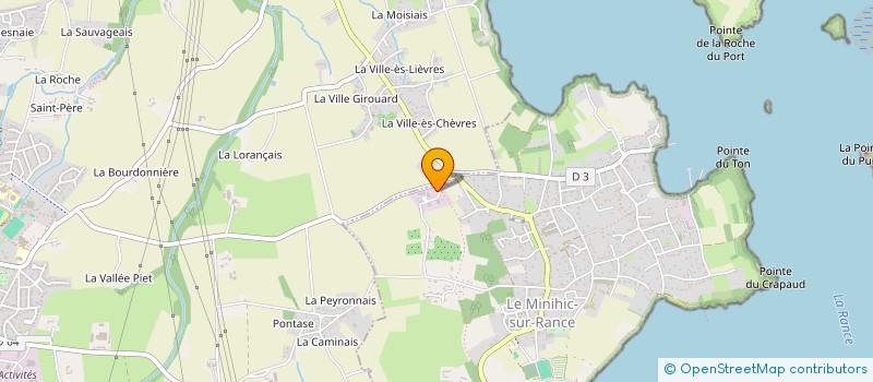 localisation de l'entreprise MCE FUNERAIRE à LE MINIHIC-SUR-RANCE