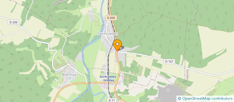 localisation de l'entreprise MCE L'ARMANCE à AVALLON