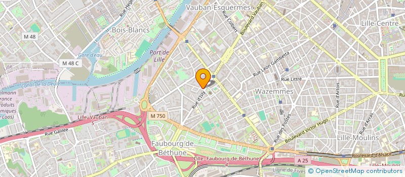 localisation de l'entreprise MCE PARTNERS à LILLE