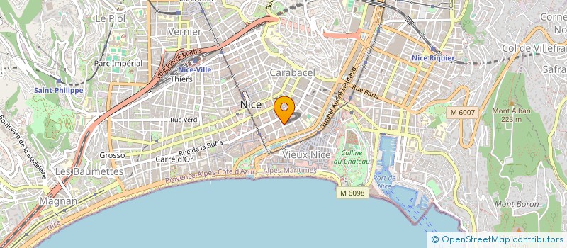 localisation de l'entreprise MCEA à NICE