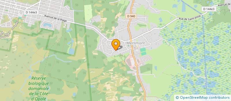 localisation de l'entreprise MCEB  MERLIMONT