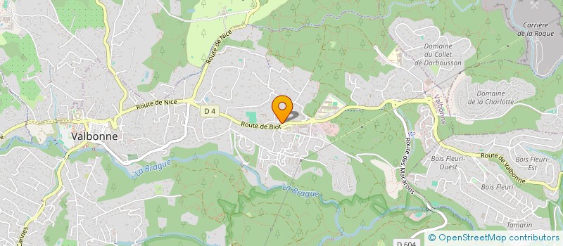 localisation de l'entreprise MCEG  MONTAUROUX