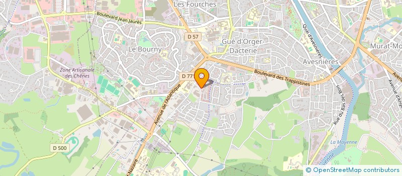 localisation de l'entreprise MCEG à LAVAL