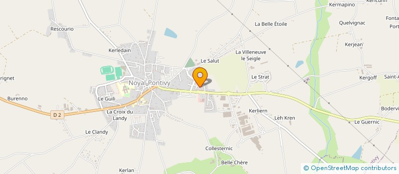 localisation de l'entreprise MCEI  NOYAL-PONTIVY