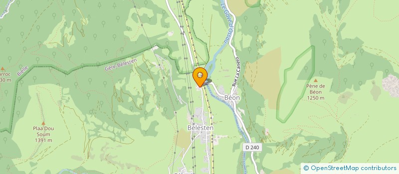 localisation de l'entreprise MCES DA COSTA  GERE-BELESTEN