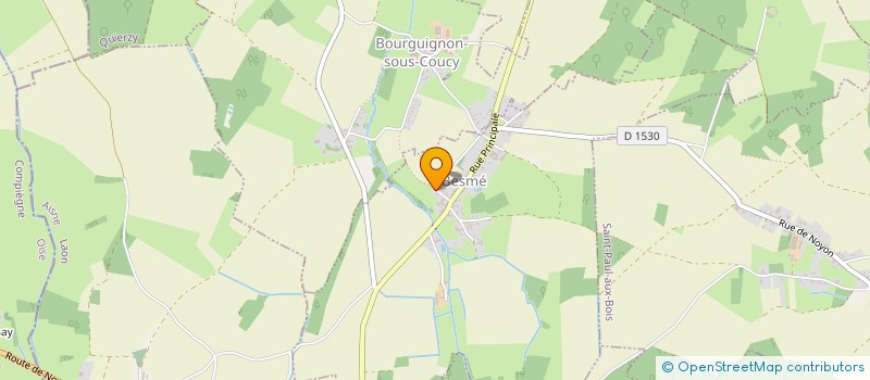 localisation de l'entreprise MCET  BESME