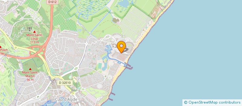localisation de l'entreprise MCF  AGDE