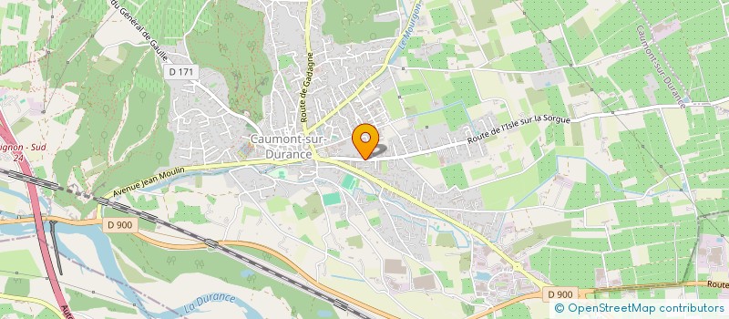 localisation de l'entreprise MCF  CAUMONT-SUR-DURANCE