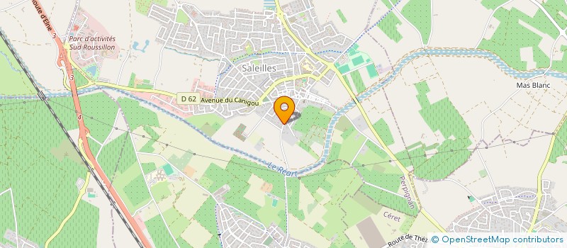 localisation de l'entreprise MCF  VILLEMOLAQUE