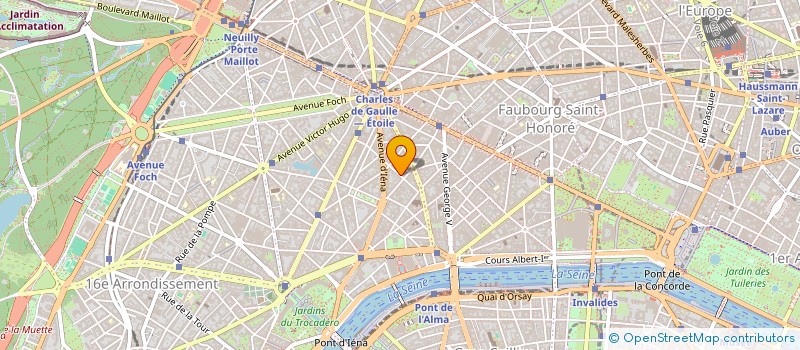 localisation de l'entreprise MCF AO 20 GUERSANT à PARIS