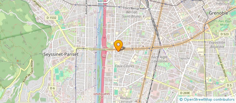 localisation de l'entreprise MCF BARRAS  SAINT-JEAN-DE-SIXT