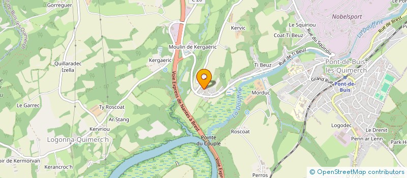 localisation de l'entreprise MCF BOTANIEC  PONT-DE-BUIS-LES-QUIMERCH