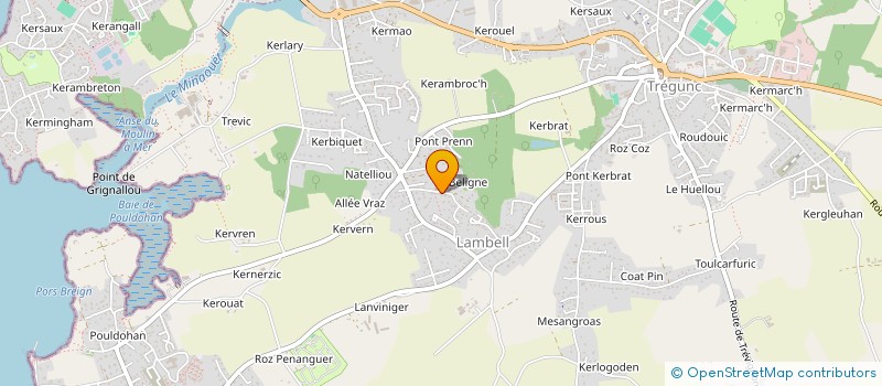 localisation de l'entreprise MCF HOLIDAYS  TREGUNC